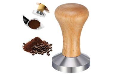 Three One Wooden Handle Tamper